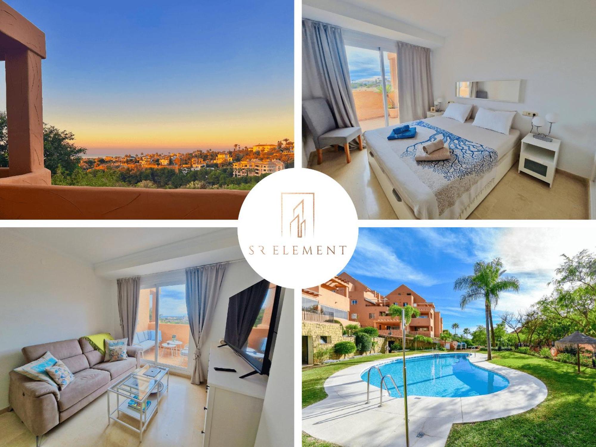 Sr Santa Maria Golf Marbella With Sea Views公寓 外观 照片
